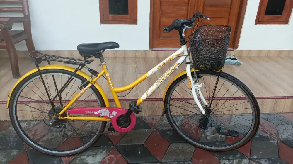 Sepeda keranjang phoenix siap gowes