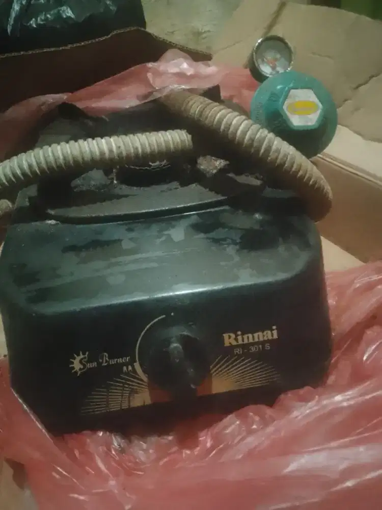 Kompor Rinnai 1 tungku + regulator