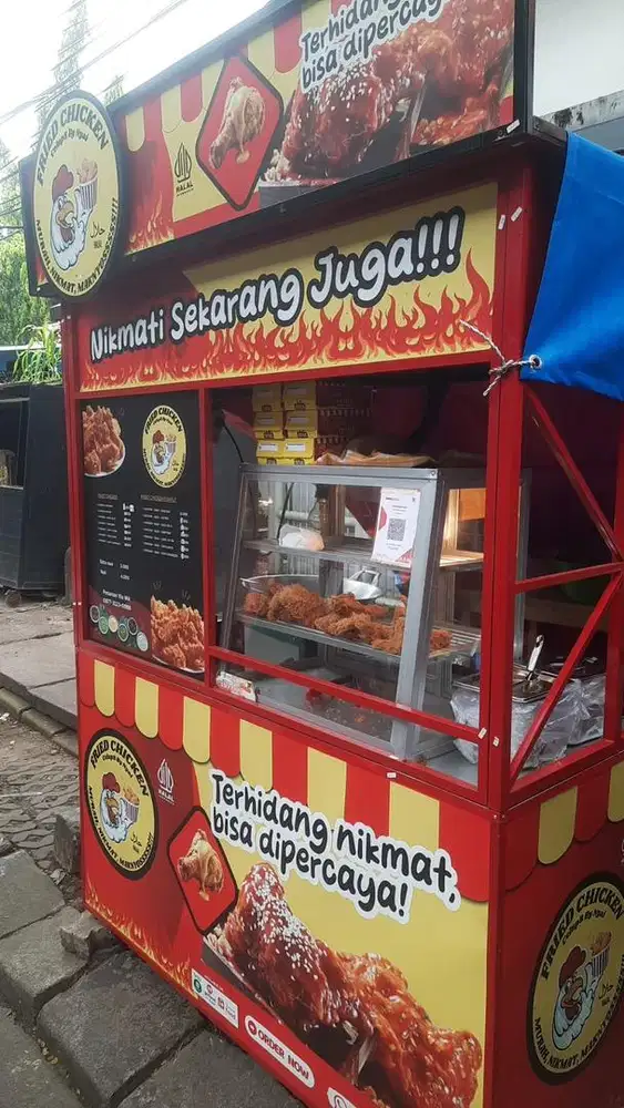 Jualan fried chiken