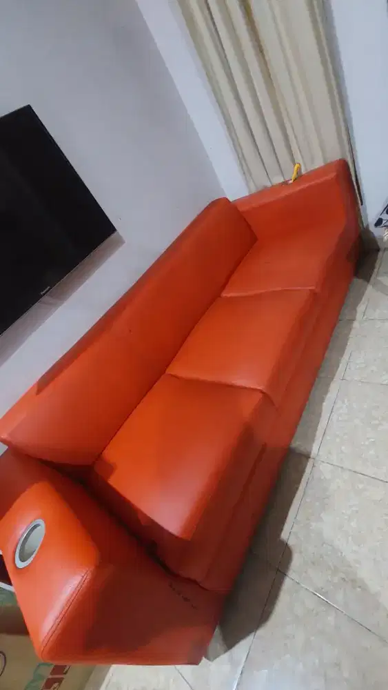 Sofa, kursi, elektronik, bangku