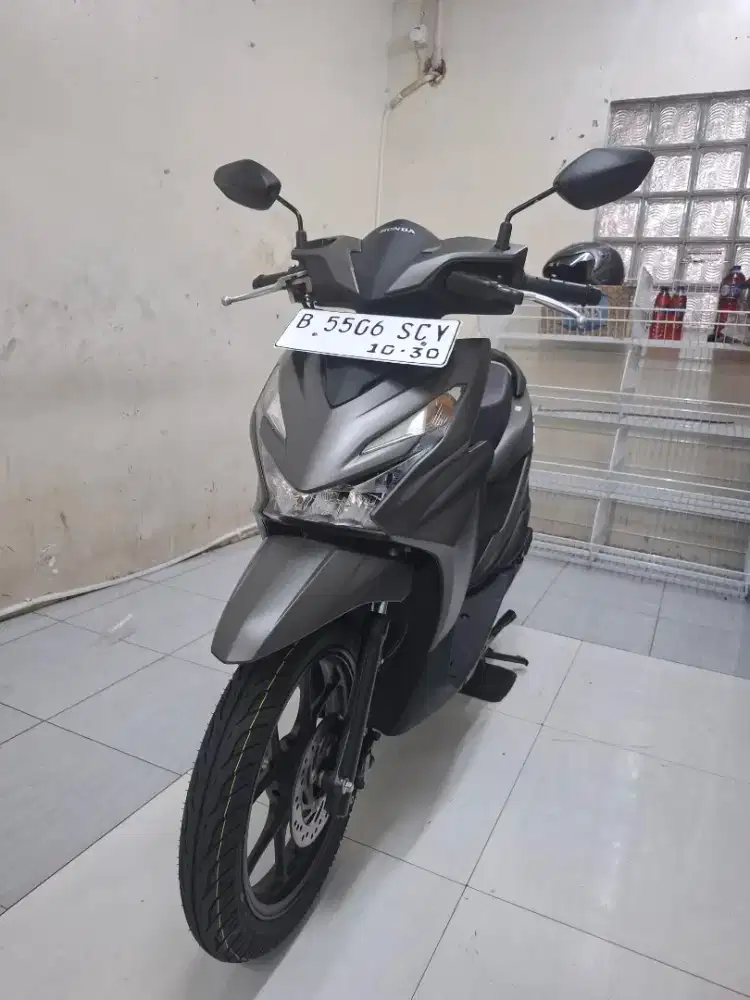 HONDA BEAT DELUXE KEYLESS TAHUN 2025, COKLAT DOFF ISTIMEWA