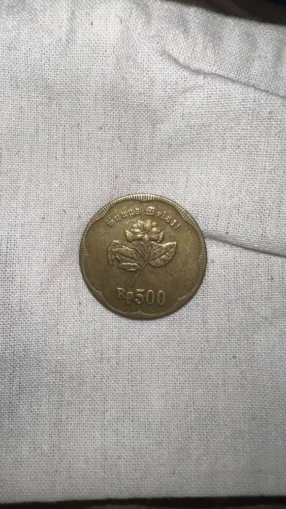 Rp 500 UANG KOIN ASLI/ORIGINAL JADUL/KUNO