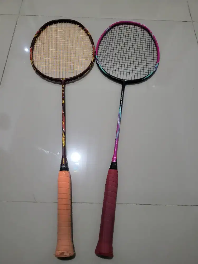 Raket badminton hundred lining bulu tangkis