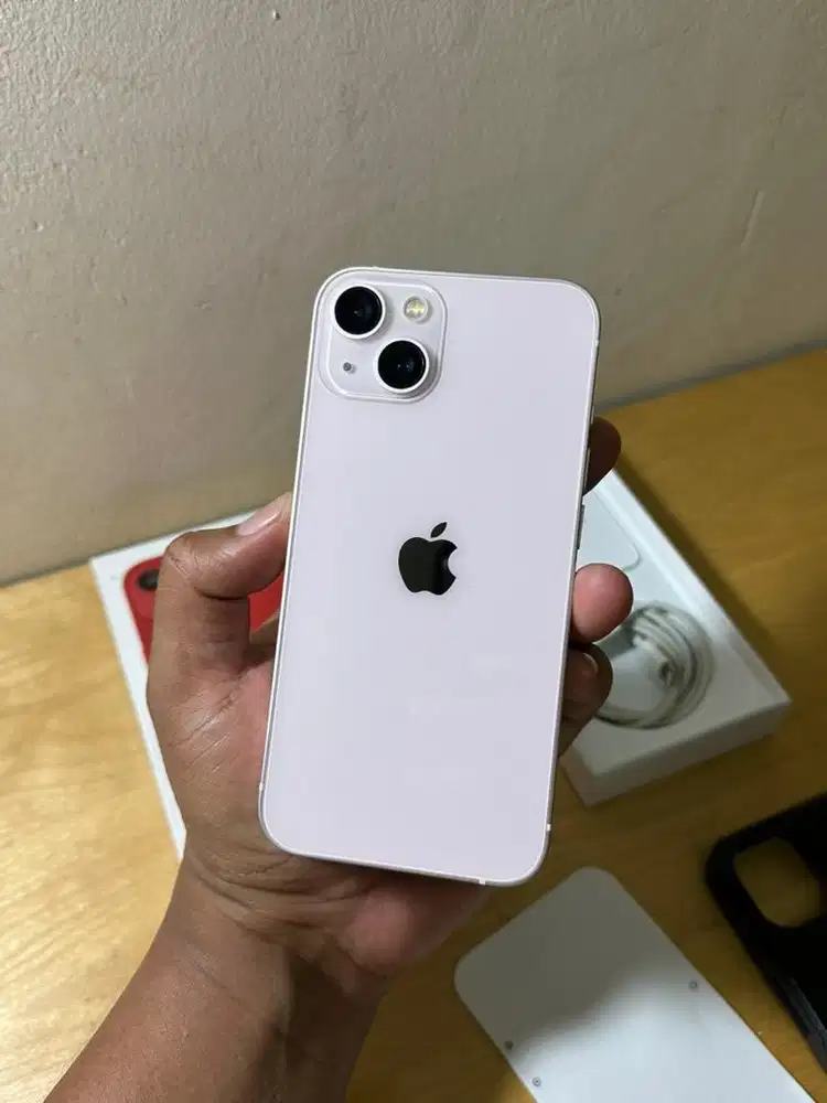 IPhone 13 128GB Inter PINK ALL OPERATOR Mulus | Face ID OFF
