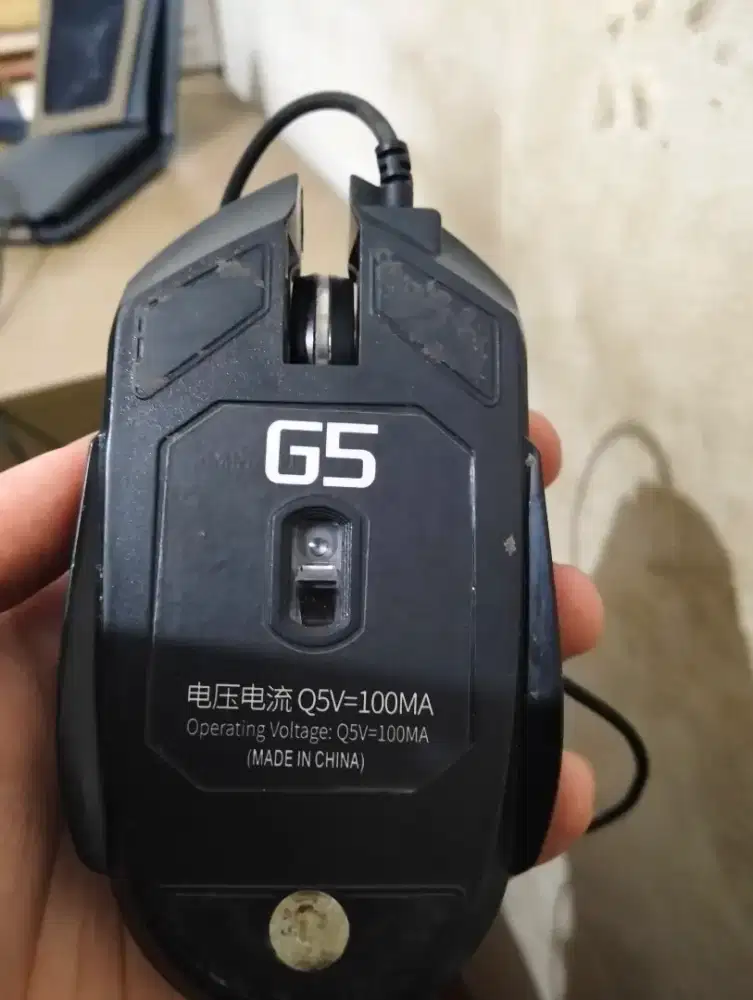 mouse gaming kabel generik model G5