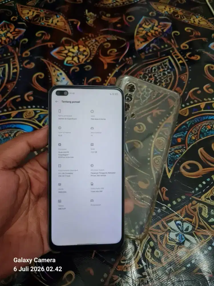 Realme X3 superzoom ram 12/256 snapdragon 855+