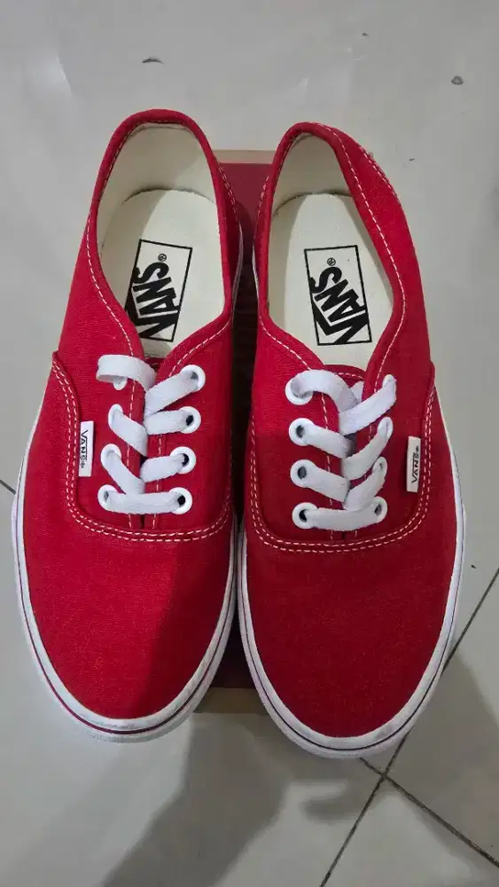Vans Authentic Merah Original