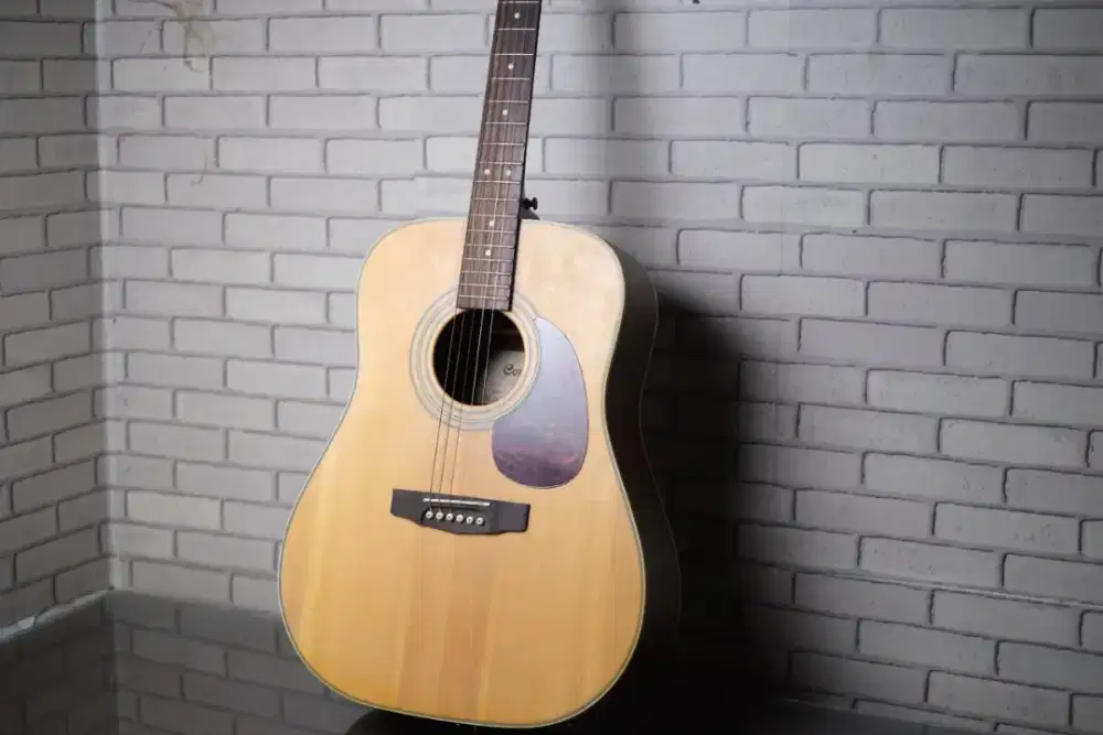 Gitar akustik elektrik cort earth 70 e ns