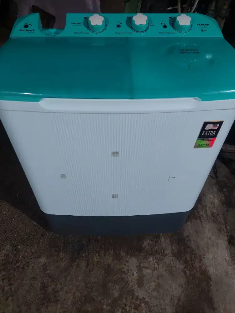 Mesin Sanken kapasitas 8kg Normal semua bodi mulus