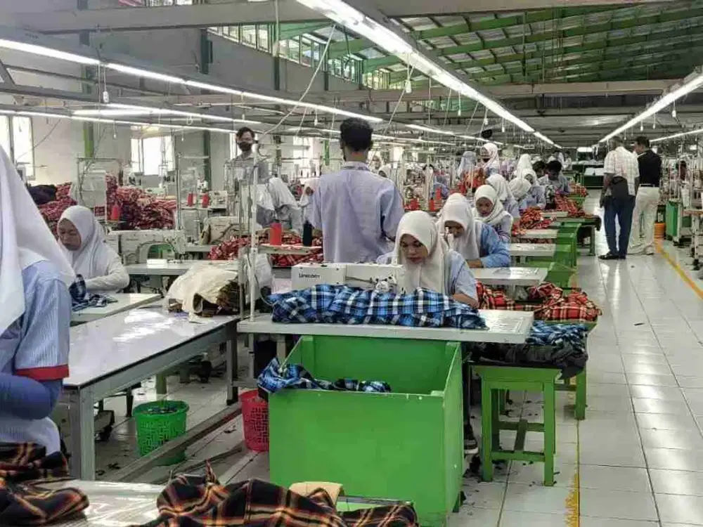 DIJUAL PABRIK GARMENT AKTIF JEPARA, JAWA TENGAH