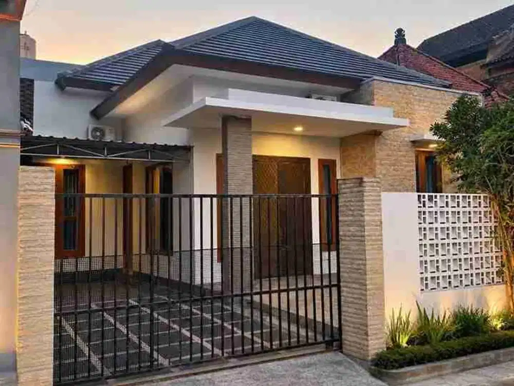 rumah lantai 1 minimalis pedungan