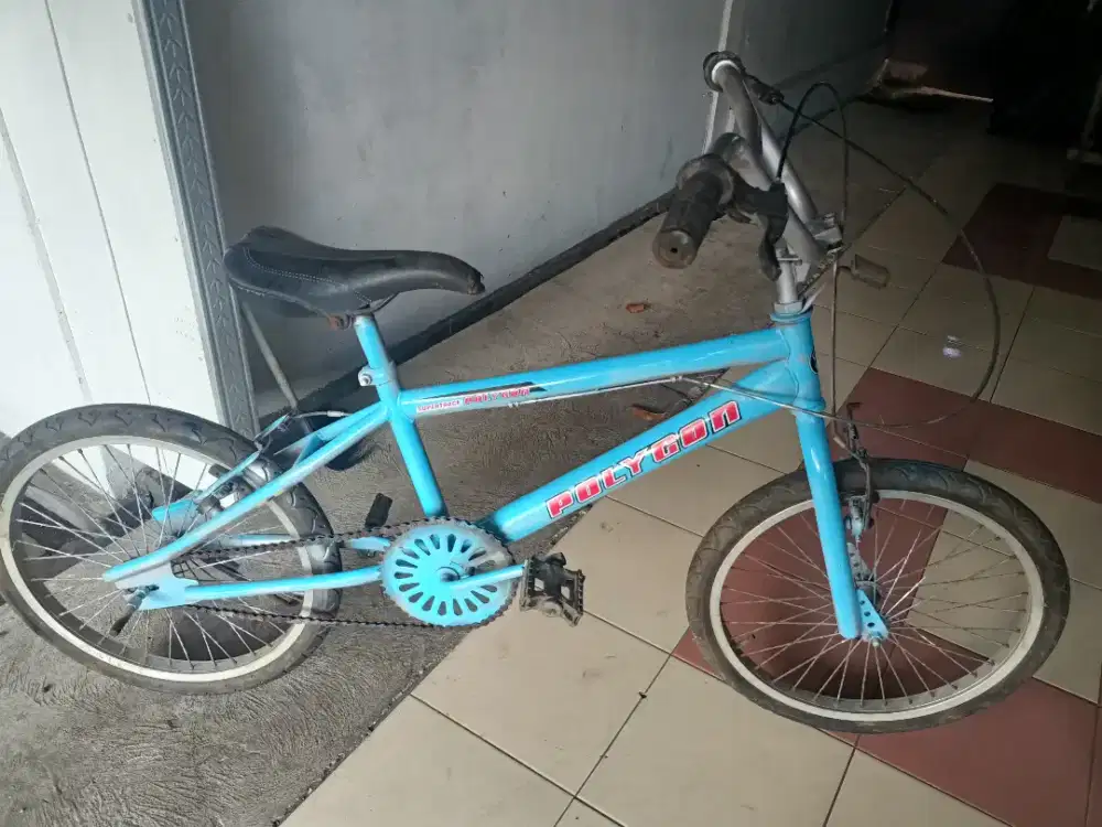 Sepeda BMX uk20 rangka kokoh rem pakem ban tebal semua