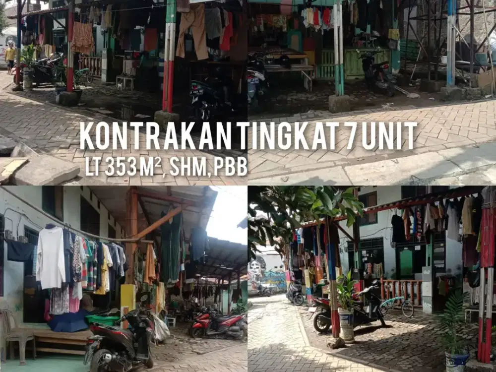 JUAL CEPAT KONTRAKAN TINGKAT - GONDRONG CIPONDOH TANGERANG KOTA