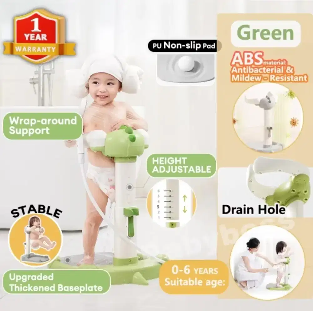Baby bath standing / rak mandi anak / anak mandi berdiri