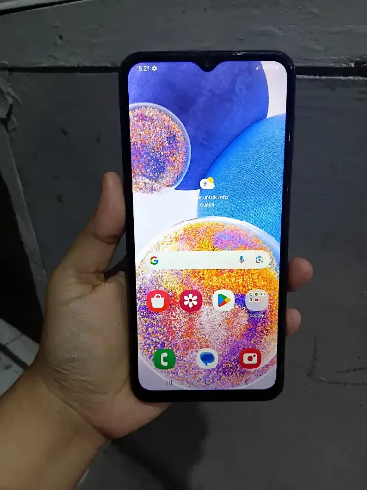 Samsung A23 4G ram 6/128 Nominus Lecet pemakaian wajar nokendala
