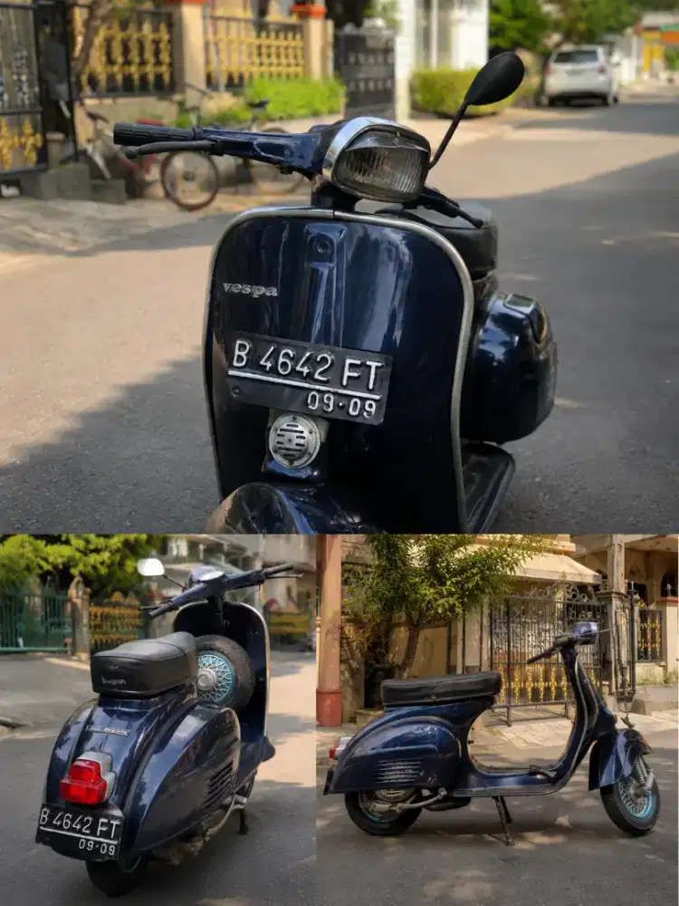 DIJUAL VESPA SUPER 1974 KEPALA KOTAK, MULUS