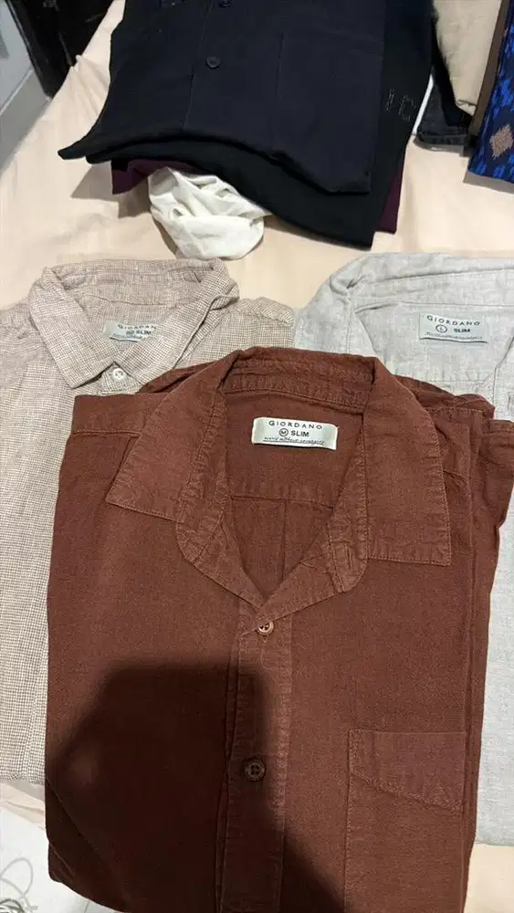 Kemeja Giordano 3 pcs