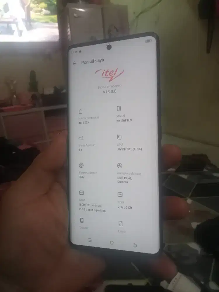 Itel s23plus hp+cas