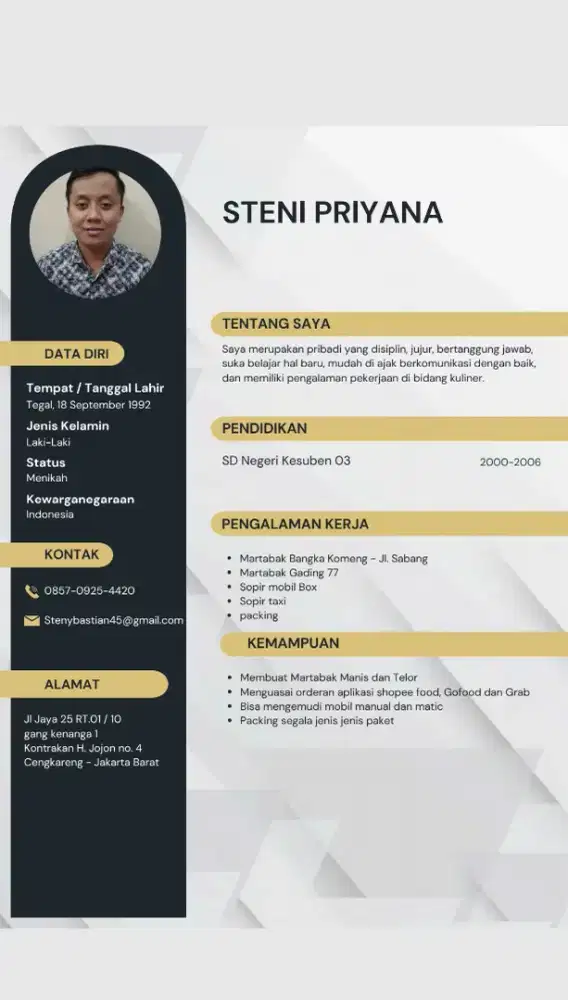 Cari pekerjaan yang penting halal