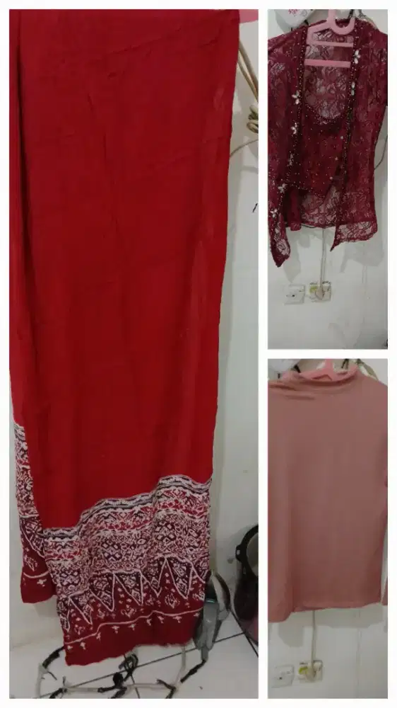 Kebaya,dalaman,selendang