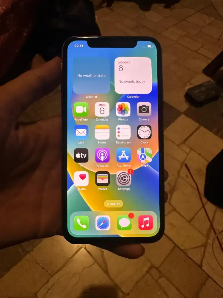 iPhone X 256gb Whitelist Mulus fullset