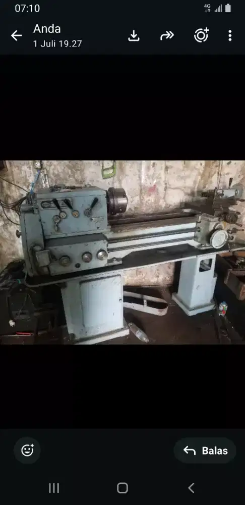 jual mesin bubut sofia barang readi