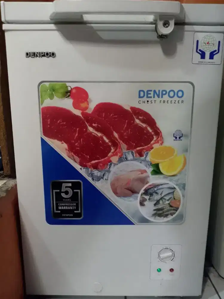 Denpoo Freezer 100L
