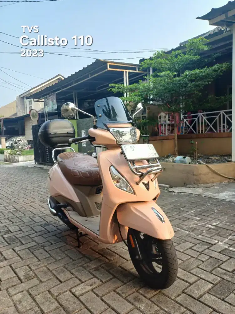 DIJUAL TVS Callisto 110 Tahun 2023 – Siap Pakai, Irit & Nyaman!