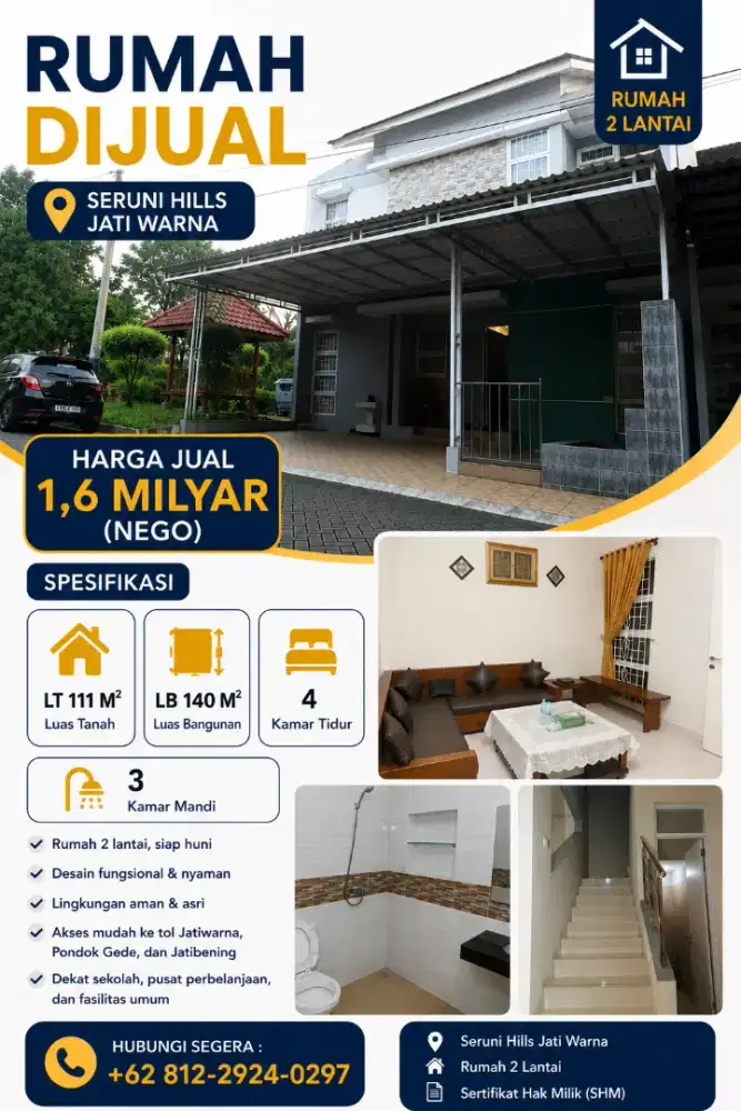 Rumah Siap Huni Seruni Hills