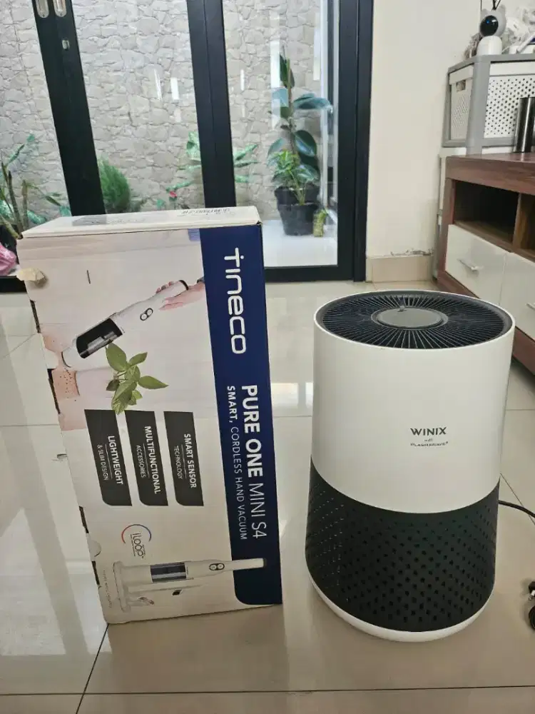 Paket Home Cleaning: Winix Air Purifier & Tineco Mini Vacuum