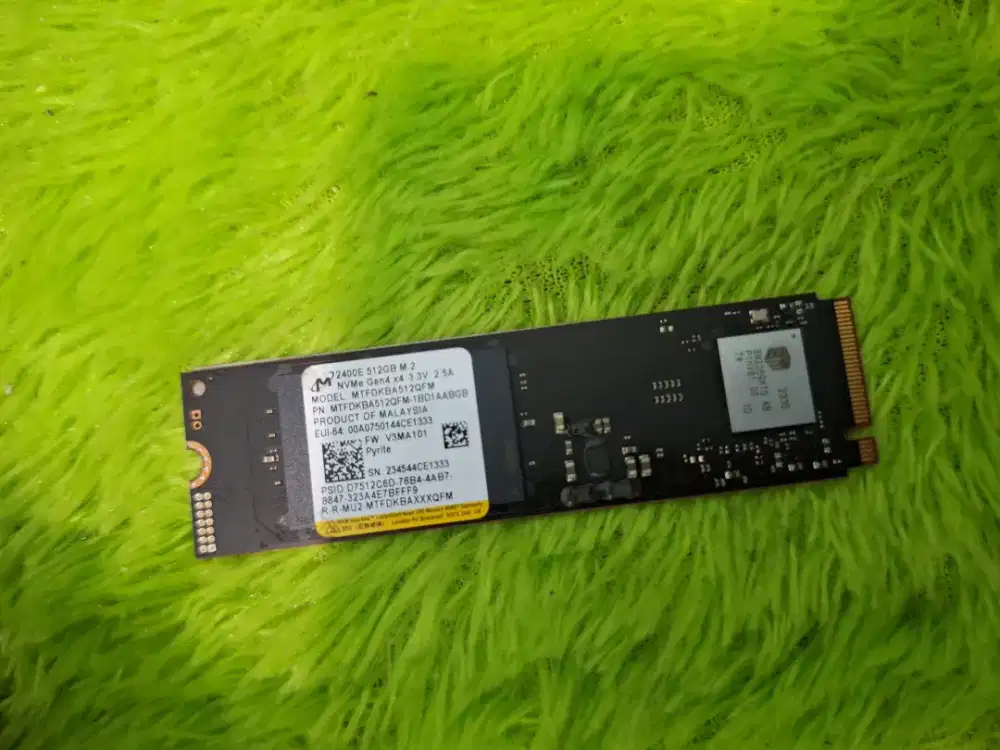 Bismillah dijual ssd nvme 512gb kondisi ok tes ok
