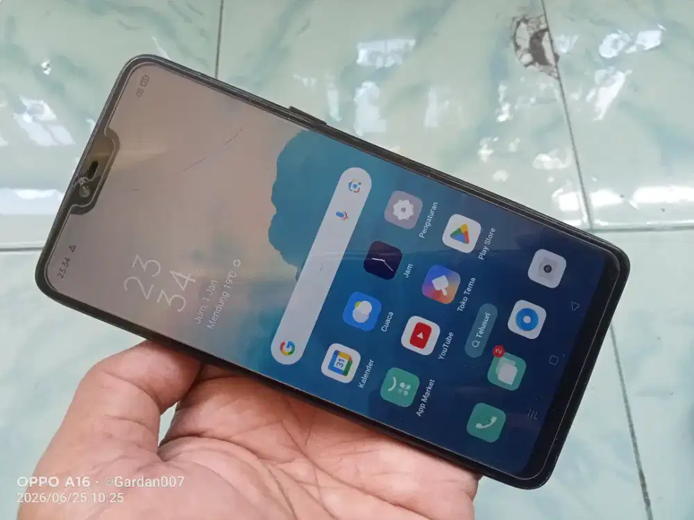 Oppo F7 4G LTE ram 4/64gb Normal Batangan