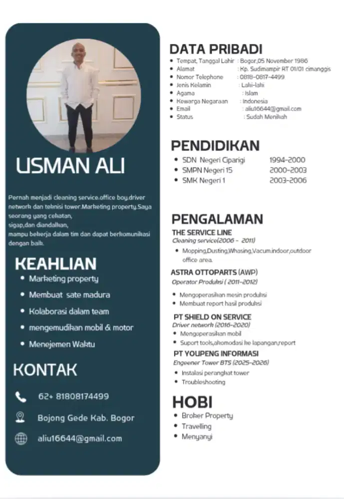 Mencari lowongan pekerjaan