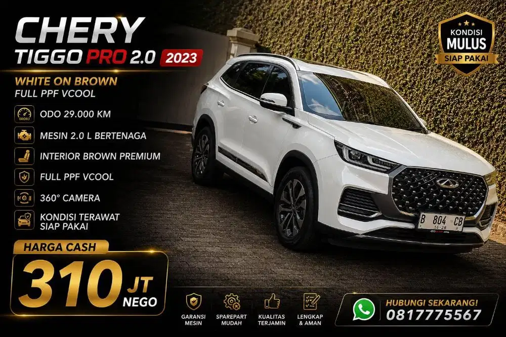 Chery Tiggo 8 pro 2.0 th 2023 low km