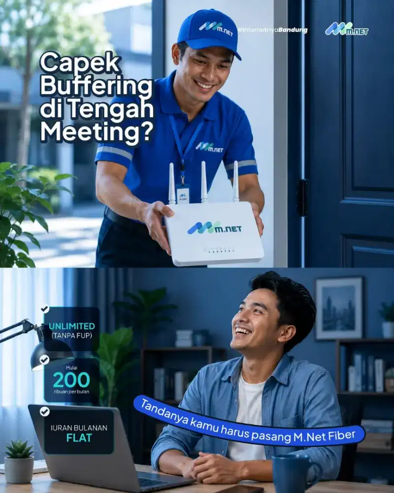 MNET FIBER BANDUNG FREE BIAYA PASANG