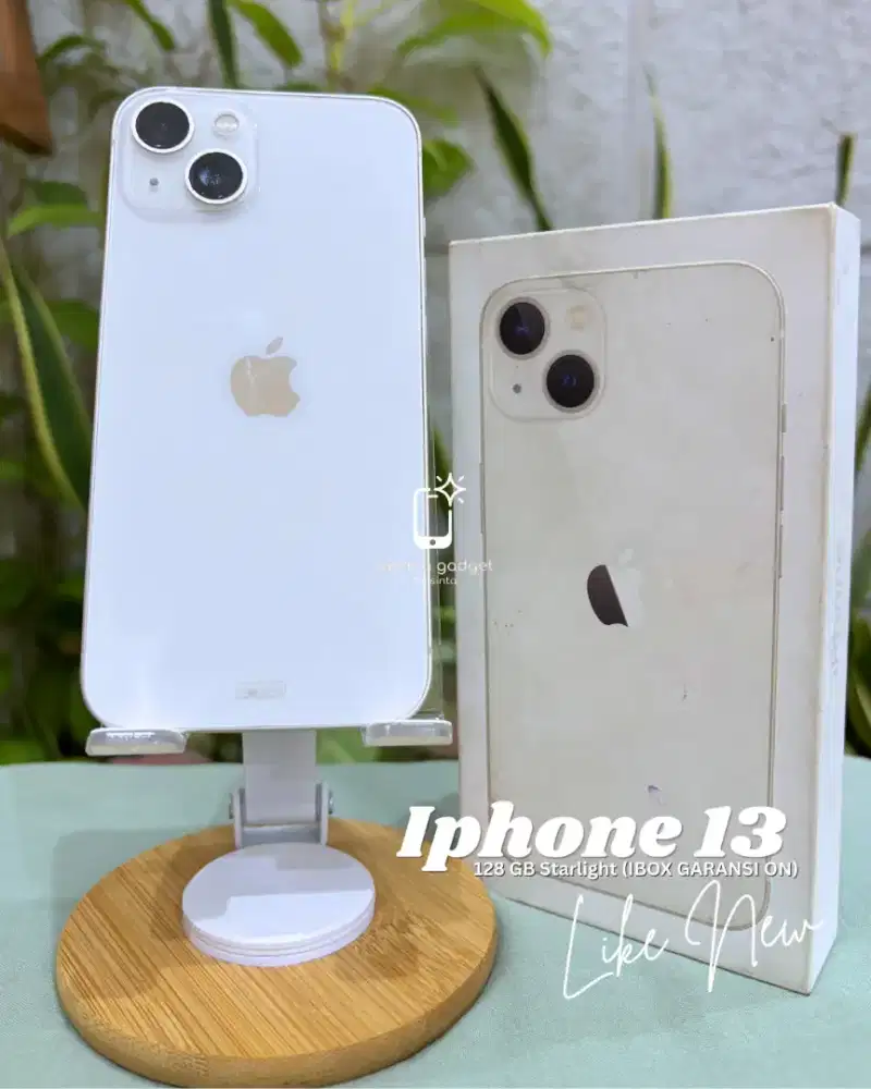 Iphone 13 128 GB Starlight (IBOX GARANSI ON)
