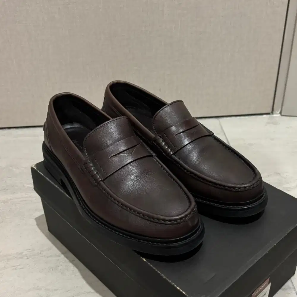 Sepatu Formal Kulit Massimo Dutti (Loafers)