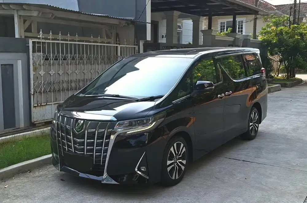 Alphard G atpm 2019 Hitam Low KM