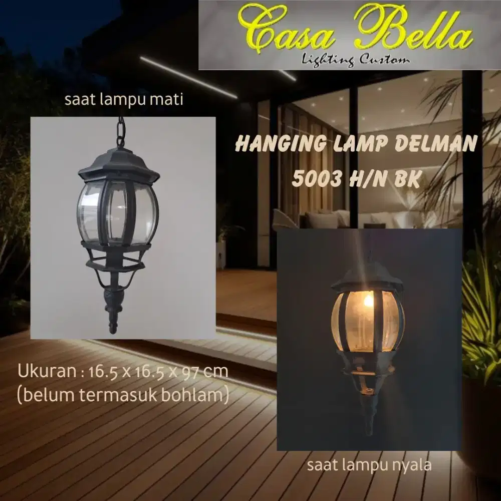 Jual lampu gantung minimalis