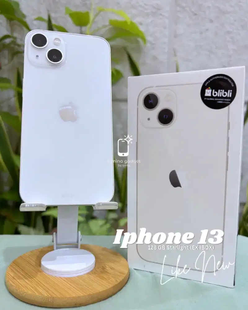 Iphone 13 128 Starlight (EX IBOX/BLIBLI)