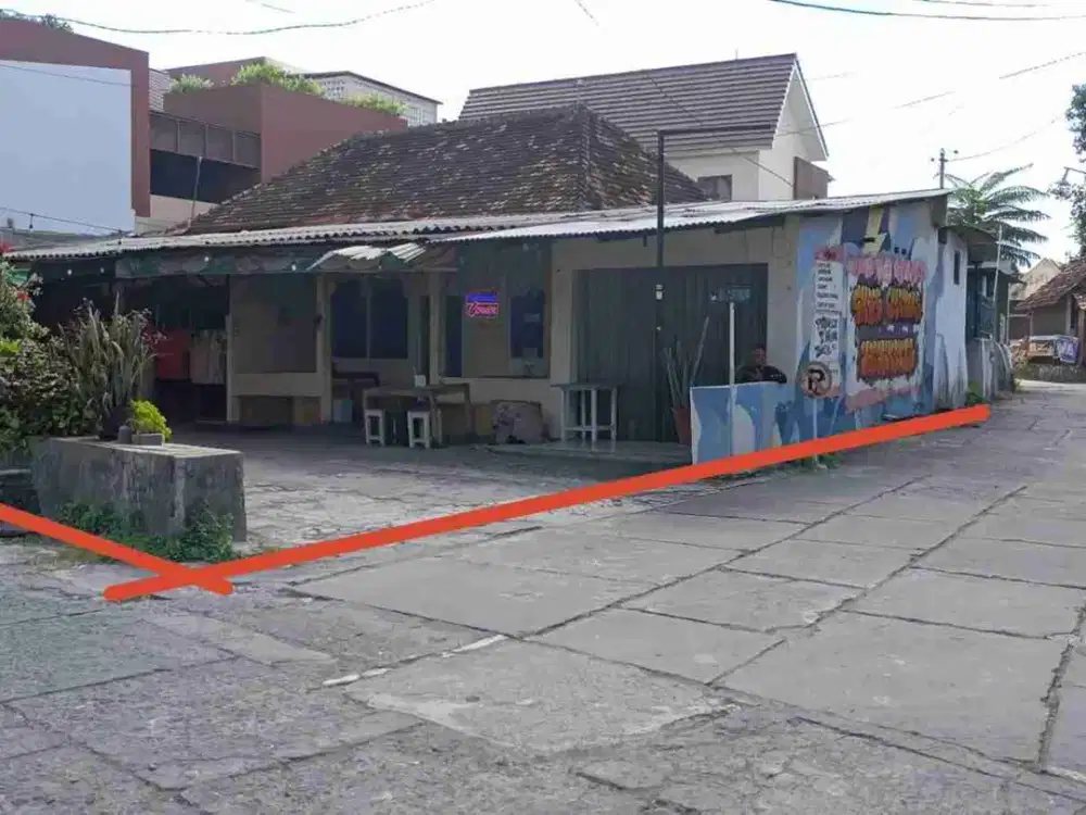 Dijual cepat Tanah kecil jarang ada Ring satu kampus UGM UNY bisa jalan kaki ke kampus