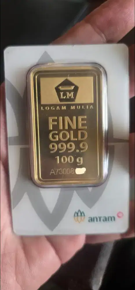 Emas antam 100gr 2023 denpasar barat