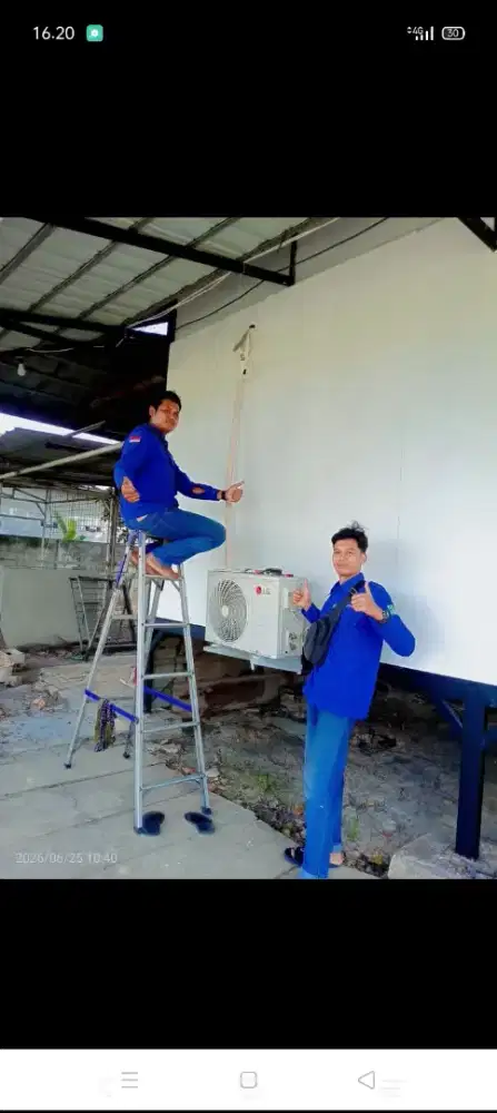 Jasa servis AC kulkas mesin cuci kompa