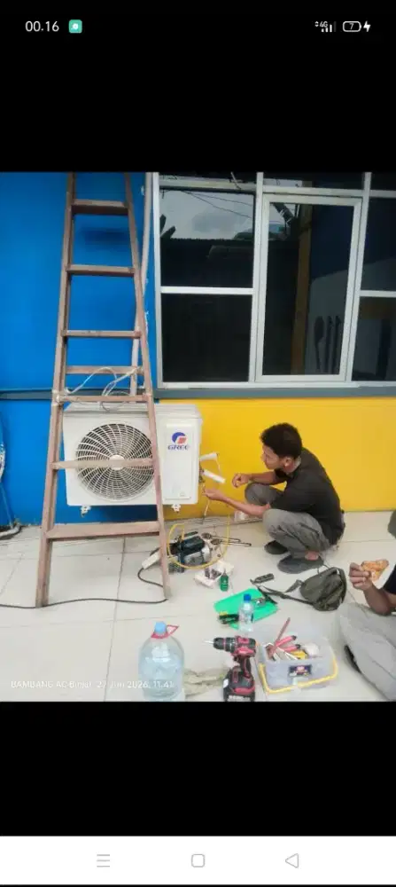 Jasa servis AC kulkas mesin cuci kompa air