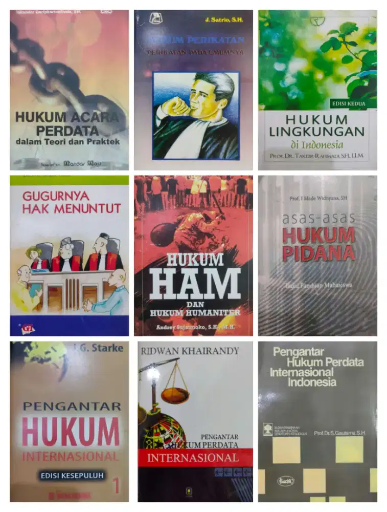 Buku Kuliah Hukum