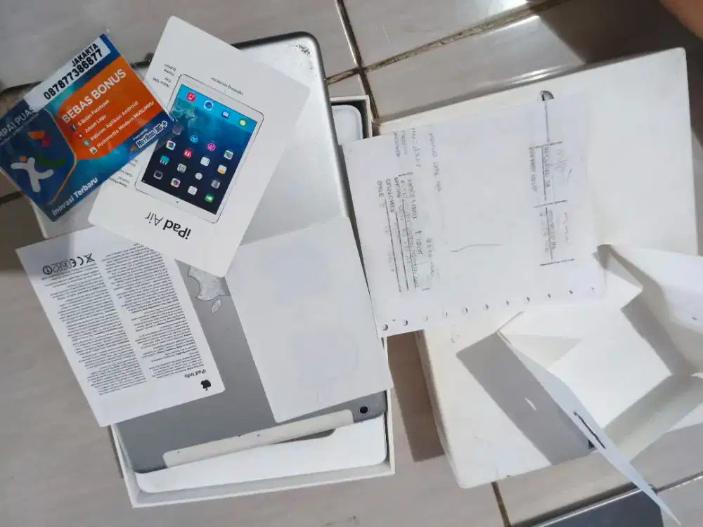 iPad air generasi 1 LTE  32GB kondisi mati total