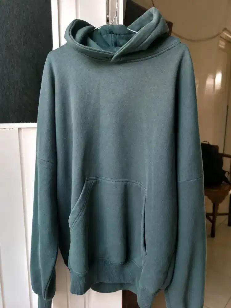 Hoddy size M, hijau , keren
