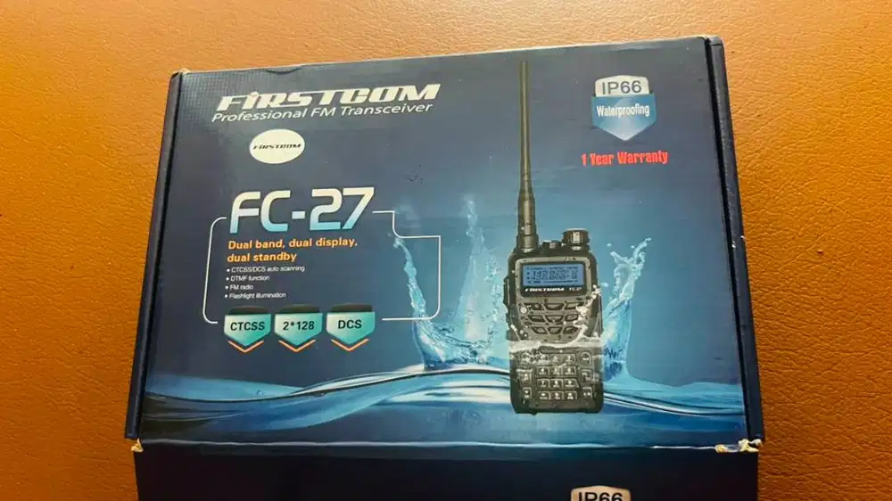 HT  Firscom FC-27 Dual Band Waterproof IP66 Mulus