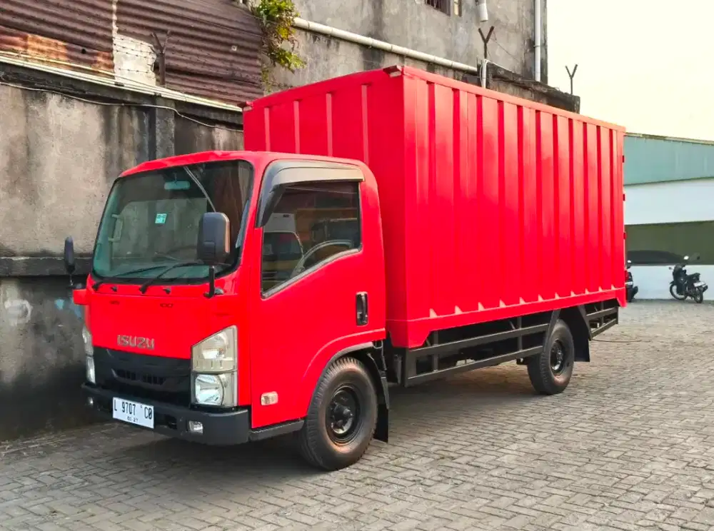 MULUS+banBARU CDE LONG engkel Iszuu elf NLR L box besi 2022 bok