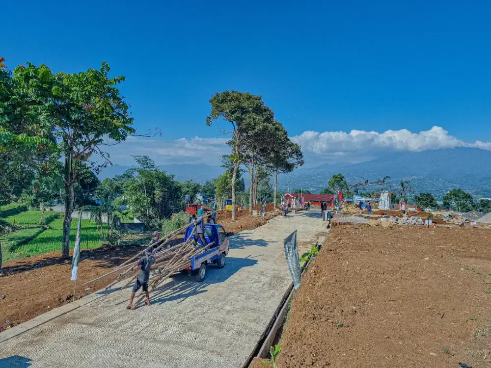 Tanah kavling bernuansa Eropa view gunung salak 33